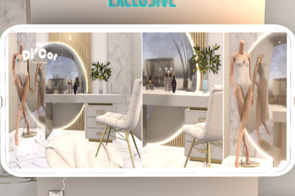 Sunny&#039;s Vanity Decor Set, L$90-L$199 each/L$649 FP