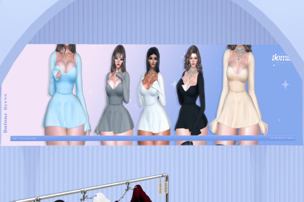 Dafone Dress - Reborn, L$350 each/L$1250 FP