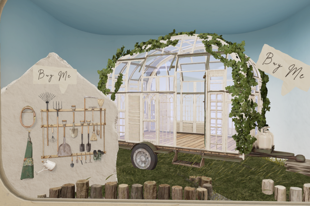 Gardener&#039;s Tools &amp; Greenhouse, L$289-L$598 each