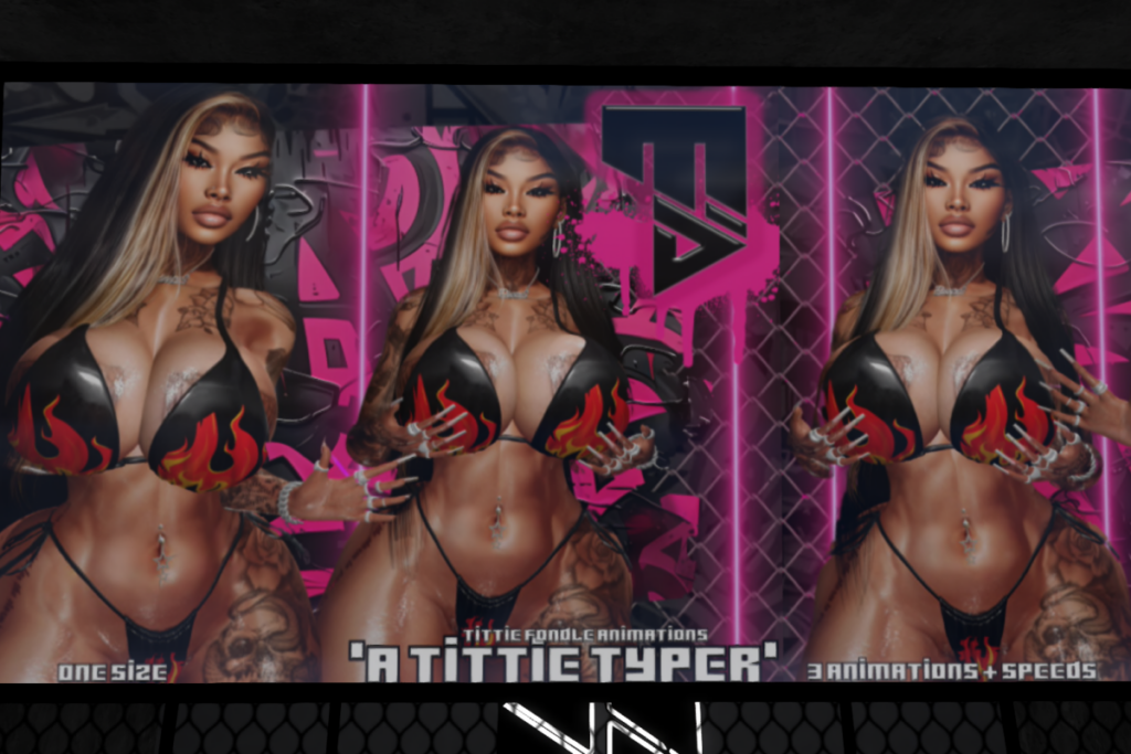 A Tittie Typer Animations, L$550