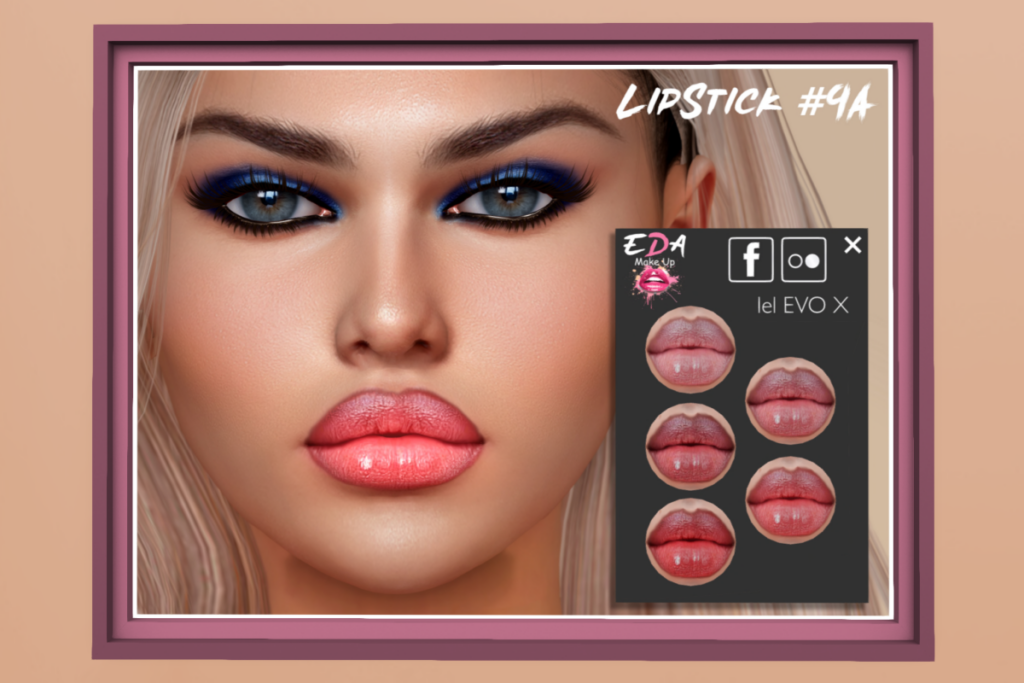 #9 Lipstick - EvoX, L$149 each