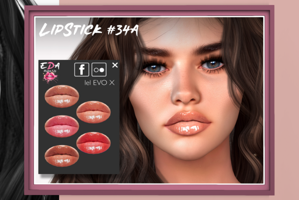 Lipstick #34 A - EvoX, L$149