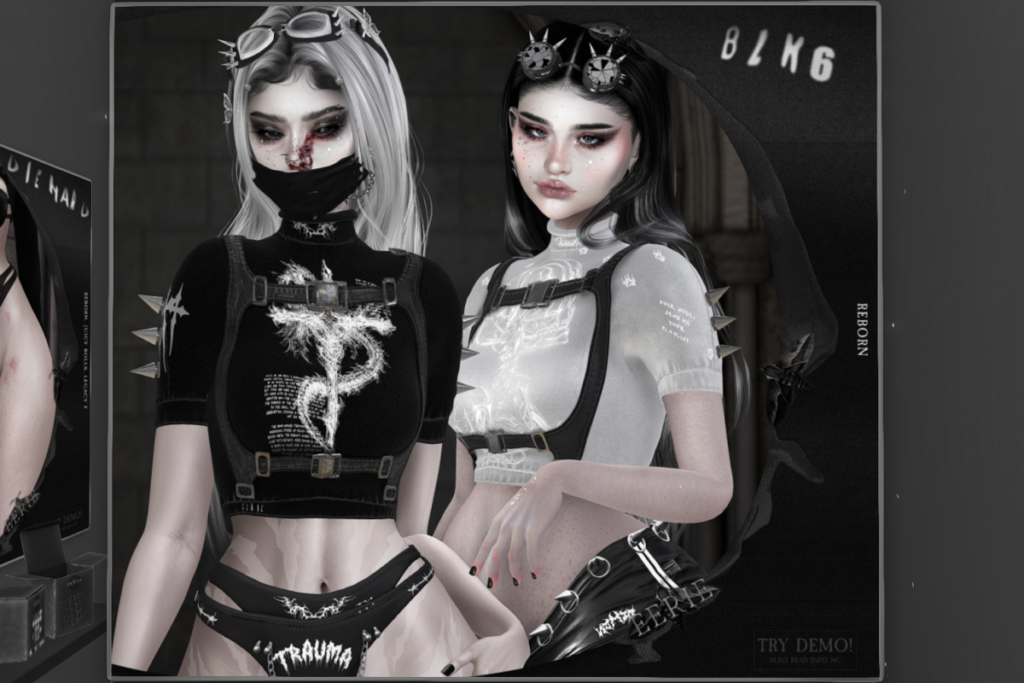 BLK6 Top - Reborn, L$299 each/L$1499 FP