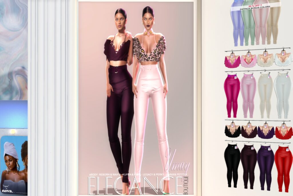 Umay Outfit - Inithium/Legacy/MaitreyaX/Reborn/+mods, L$225 each/L$2700 FP