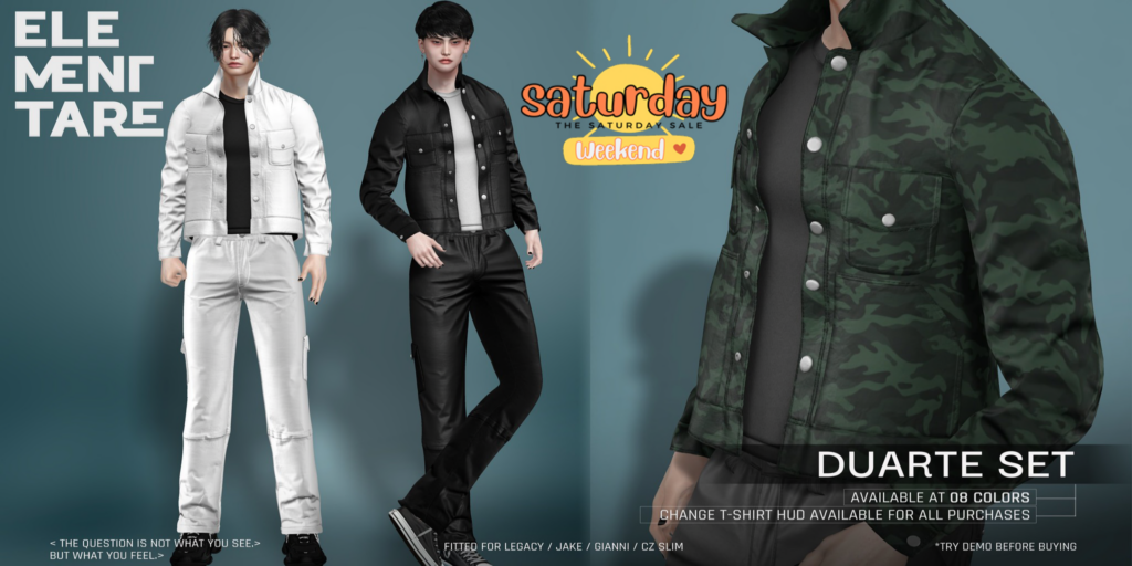 Duarte Set - CZ Slim/Gianni/Jake/Legacy	&lt;a href=&quot;http://maps.secondlife.com/secondlife/Heartbreak/116/99/100&quot;&gt;Teleport&lt;/a&gt;