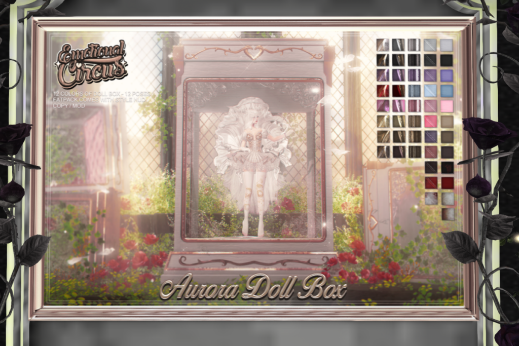 Aurora Doll Box, L$239 each/L$707 FP