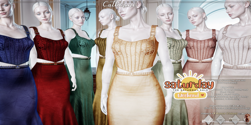 Catherine Dress - GenX/Legacy/MaitreyaX/Reborn/+mods	&lt;a href=&quot;http://maps.secondlife.com/secondlife/Heavens%20Gate/113/99/85&quot;&gt;Teleport&lt;/a&gt;