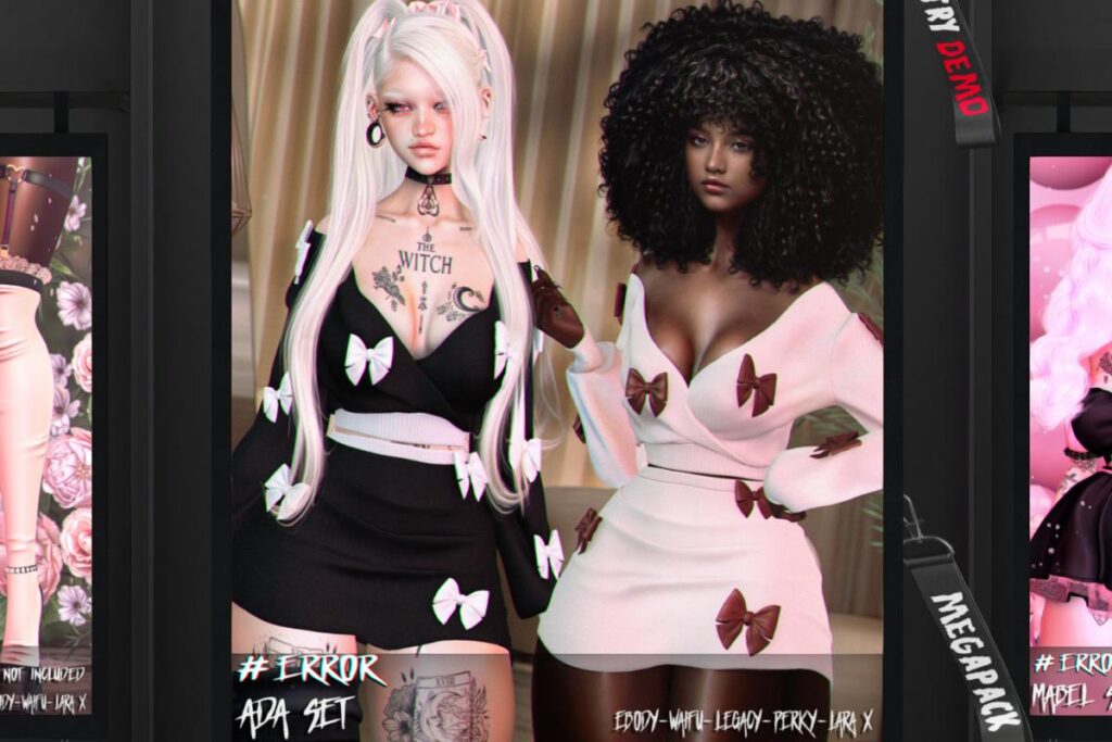 Ada Top &amp; Skirt - Legacy/MaitreyaX/Reborn/+mods, L$199 each/L$999 each FP/L$1299 MP