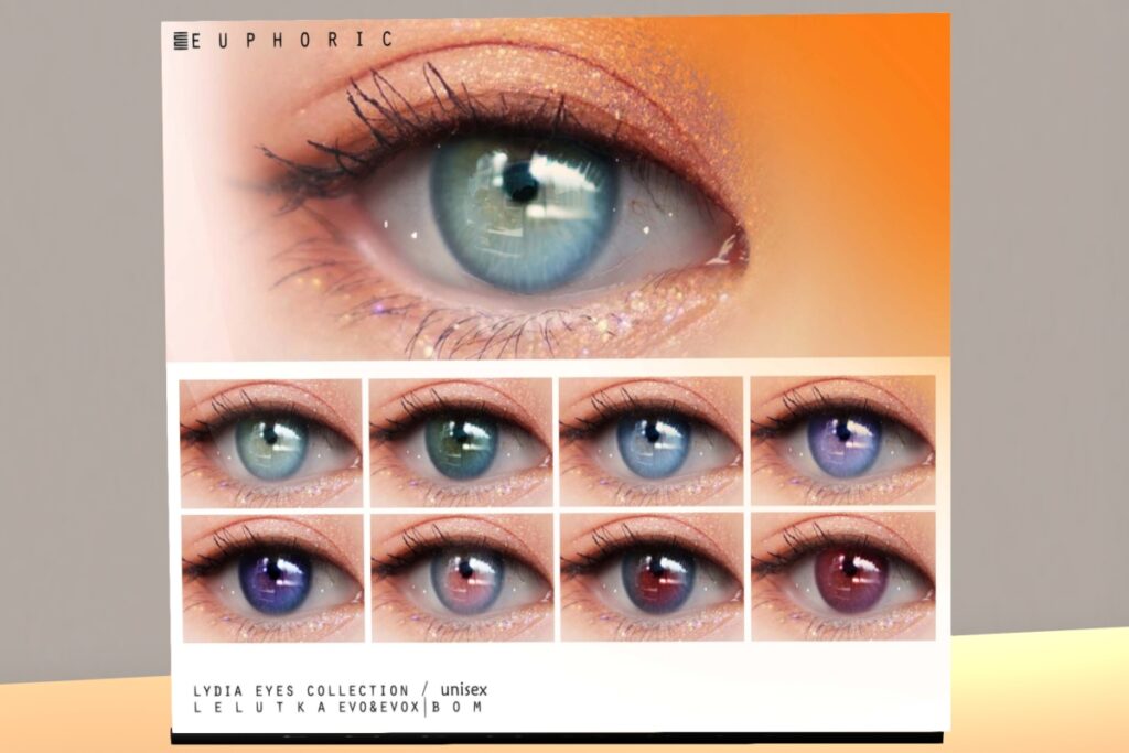 Lydia Eyes - BOM/Evo/EvoX, L$380