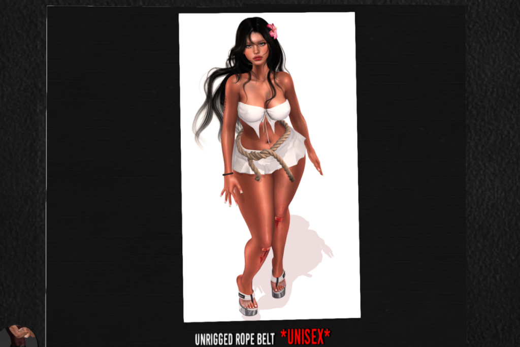 Bianca Tied Top, Skirt and Waisted Rope - Fits Not Listed, L$299 each/L$599-L$1099 each FP