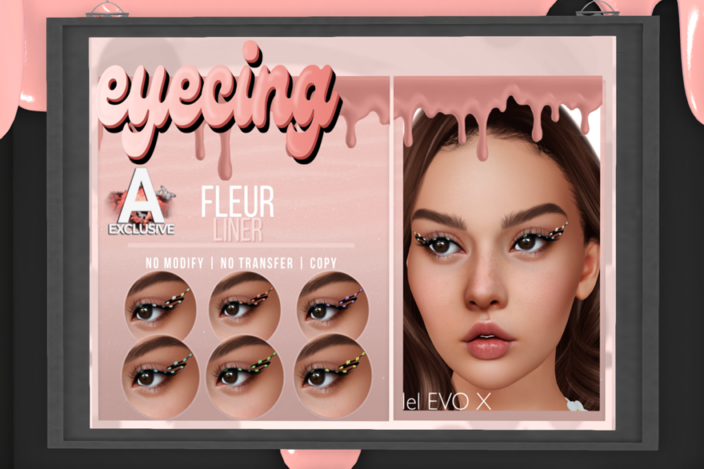 Fleur Eyeliner - EvoX, L$75 FP