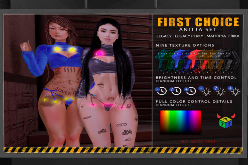 Anitta Set - Erika/Legacy/Maitreya, L$114 FP