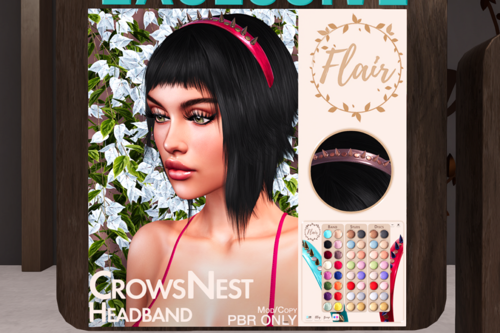 Crows Nest Headband, L$290