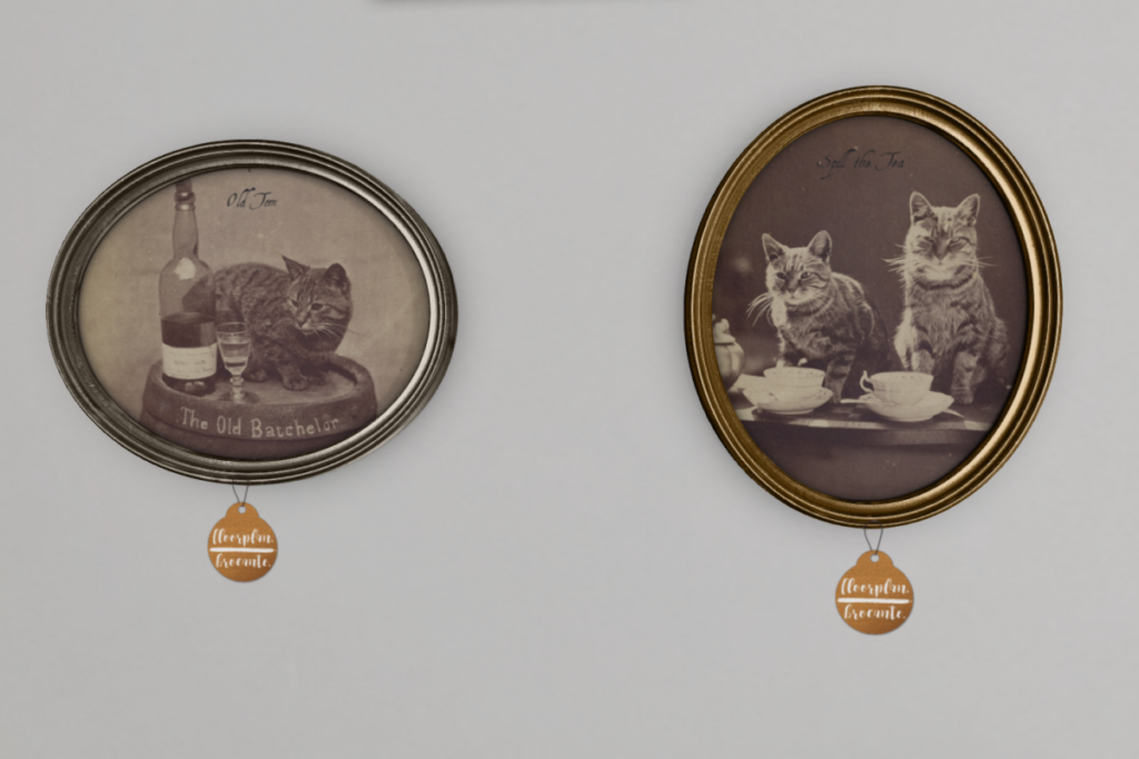 Cat Art / Gin | Cat Art / Tea	&lt;a href=&quot;http://maps.secondlife.com/secondlife/floorplan/133/111/28&quot;&gt;Teleport&lt;/a&gt;