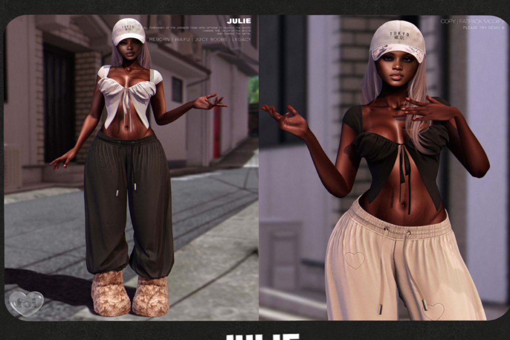 Julie Set - Legacy/Reborn/+mods, L$140-L$199 each/L$700-L$1199 each FP