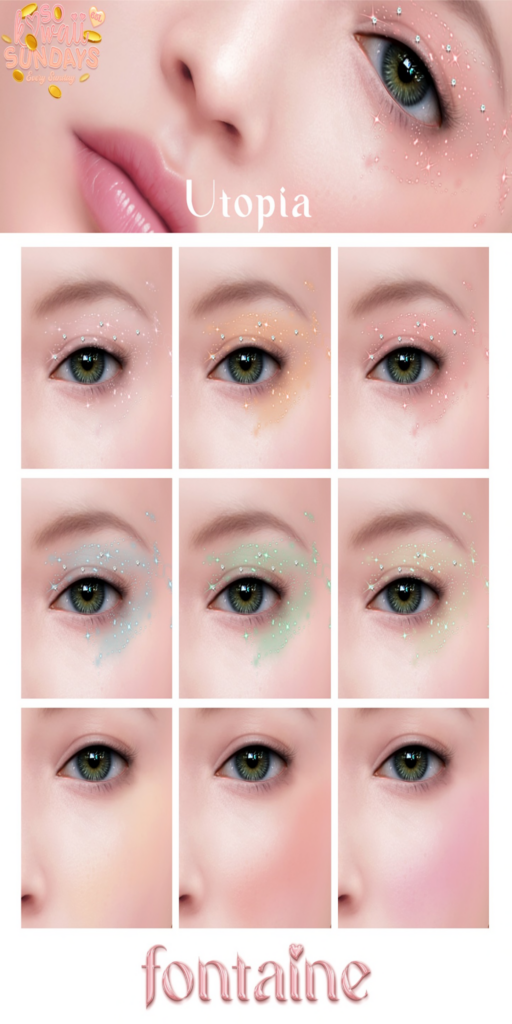 Utopia Blush - EvoX	&lt;a href=&quot;https://maps.secondlife.com/secondlife/VELOUR/66/140/83&quot;&gt;Teleport&lt;/a&gt;