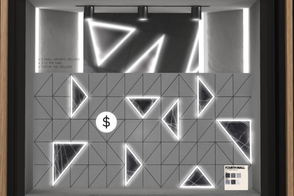 Geo Wall Panels, L$299