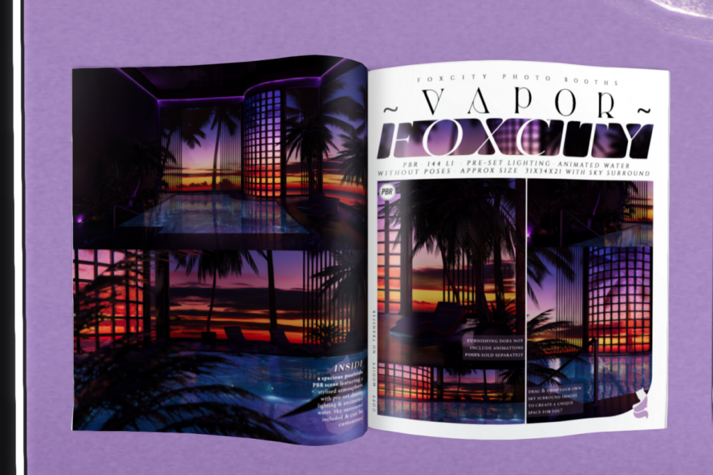 Photo Booth - Vapor, L$569