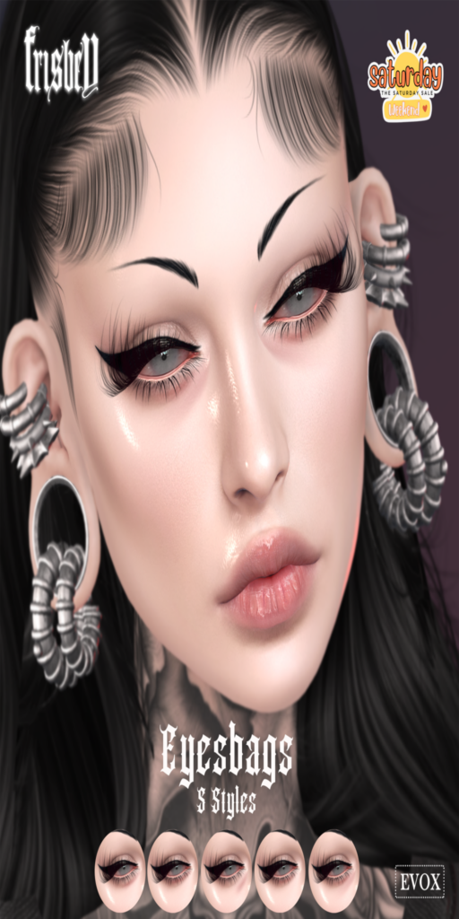 Eyesbags Cosmetics - EvoX	&lt;a href=&quot;http://maps.secondlife.com/secondlife/Discovery%20Beach/34/190/1571&quot;&gt;Teleport&lt;/a&gt;