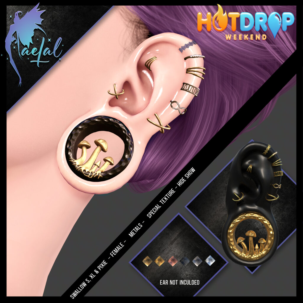 Ear 72 – Swallow Gauges Female