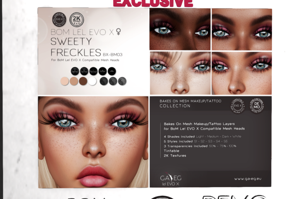 Sweety Freckles - Evo X, L$380