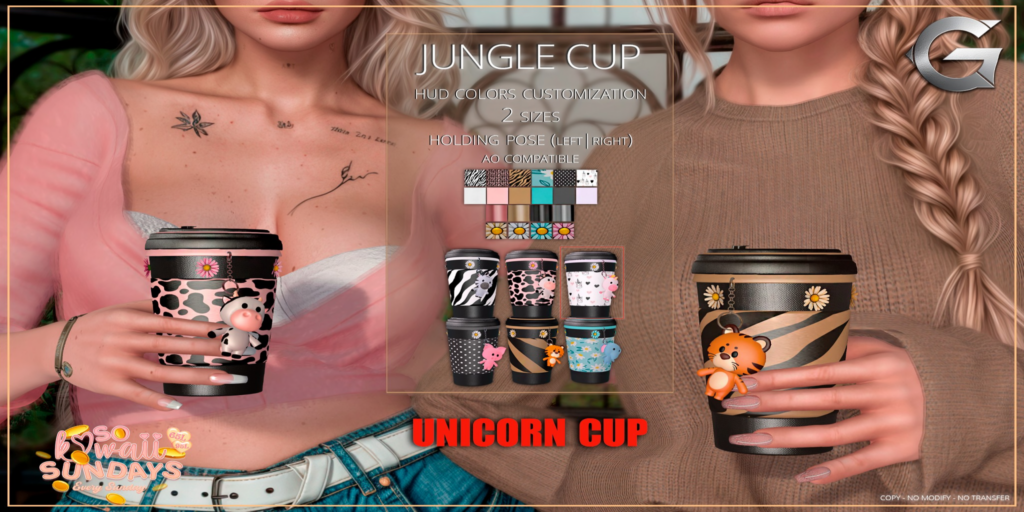 Jungle Cup Holdable	&lt;a href=&quot;http://maps.secondlife.com/secondlife/Spruce%20Peak/211/193/24&quot;&gt;Teleport&lt;/a&gt;