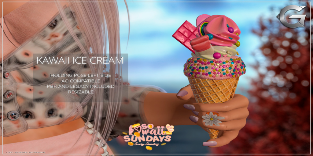 Kawaii Ice Cream Holdable	&lt;a href=&quot;http://maps.secondlife.com/secondlife/Spruce%20Peak/211/193/25&quot;&gt;Teleport&lt;/a&gt;