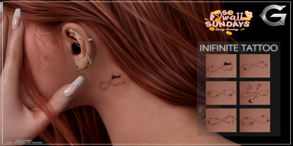 Infinite Tattoo - BOM	&lt;a href=&quot;http://maps.secondlife.com/secondlife/Spruce%20Peak/211/193/25&quot;&gt;Teleport&lt;/a&gt;