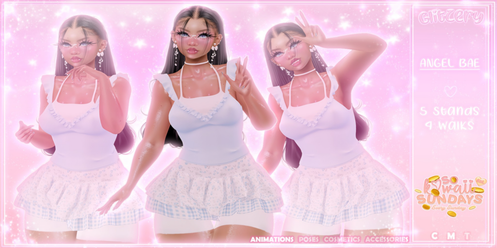 Angel Bae Animations	&lt;a href=&quot;http://maps.secondlife.com/secondlife/Universa/53/98/3751&quot;&gt;Teleport&lt;/a&gt;