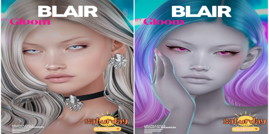 Blair Skin - EvoX	&lt;a href=&quot;http://maps.secondlife.com/secondlife/Moonstar/10/246/948&quot;&gt;Teleport&lt;/a&gt;