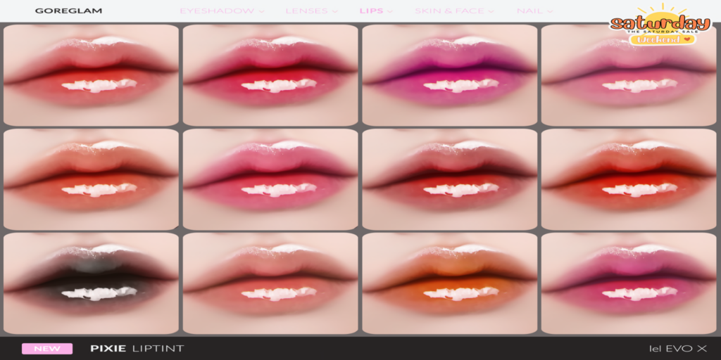Pixie Lipstick - EvoX	&lt;a href=&quot;http://maps.secondlife.com/secondlife/Hidden%20Village/41/43/788&quot;&gt;Teleport&lt;/a&gt;