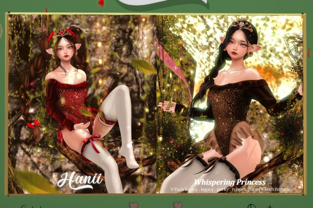 Whispering Princess Outfit - Legacy/Reborn/+mods, L$299 each/L$999 each FP