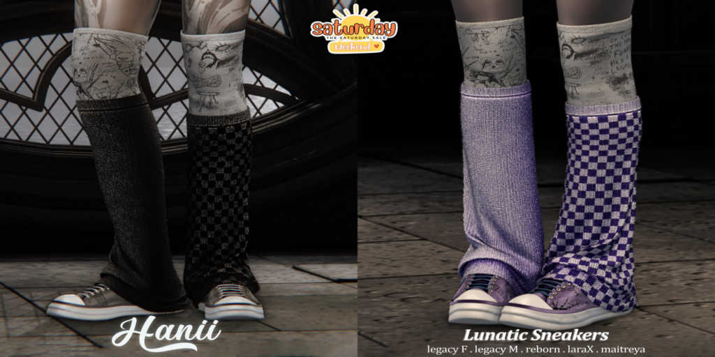 Lunatic Sneakers - Legacy M+F/Maitreya/Reborn/+mods	&lt;a href=&quot;http://maps.secondlife.com/secondlife/Dream%20Lake/125/125/184&quot;&gt;Teleport&lt;/a&gt;