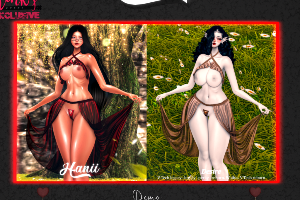 Desire Top &amp; Skirt - Legacy/Reborn/+mods, L$299 each/L$999 each FP