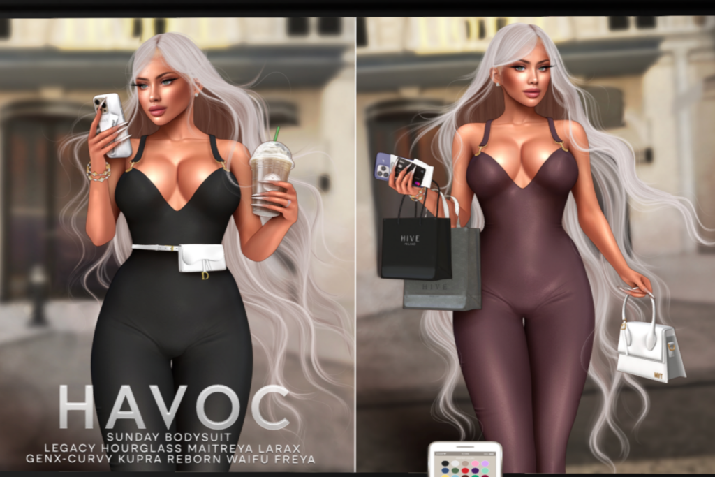 Sunday Bodysuit - See ad for fits, L$299 each/L$2499 FP