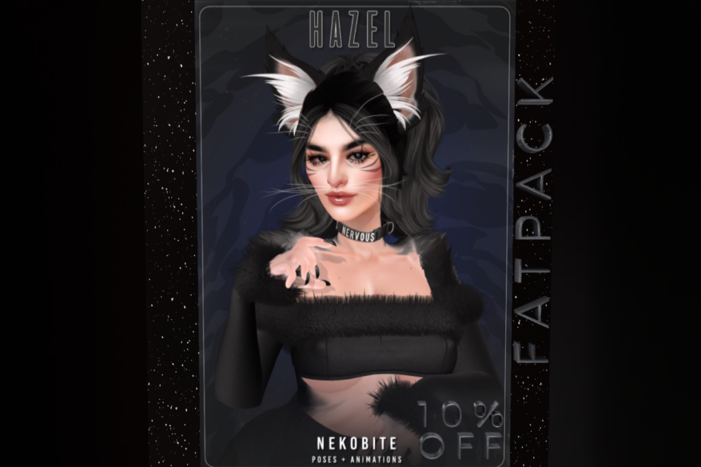 Nekobite Poses, L$90 each/L$270 FP