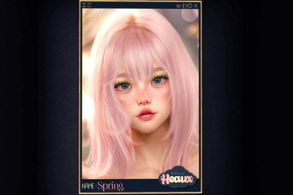 Spring Skin - EvoX/Velour, L$799 each/L$2875 FP