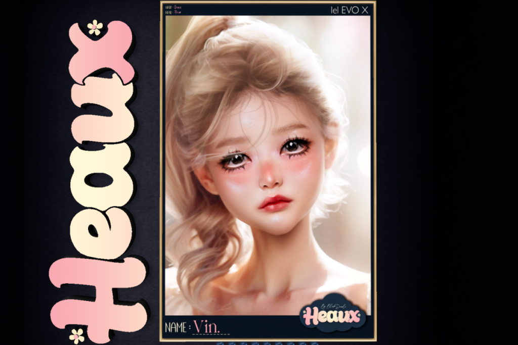 Vin Skin - EvoX, L$799 each/L$2875 FP