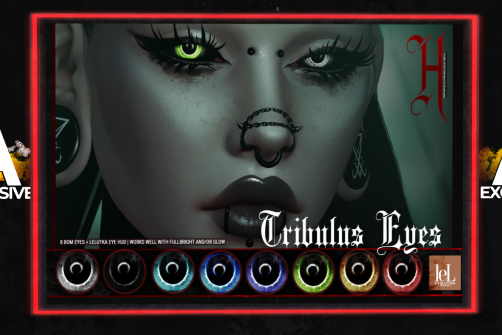 Tribulus Eyes - BOM/EvoX, L$275 FP