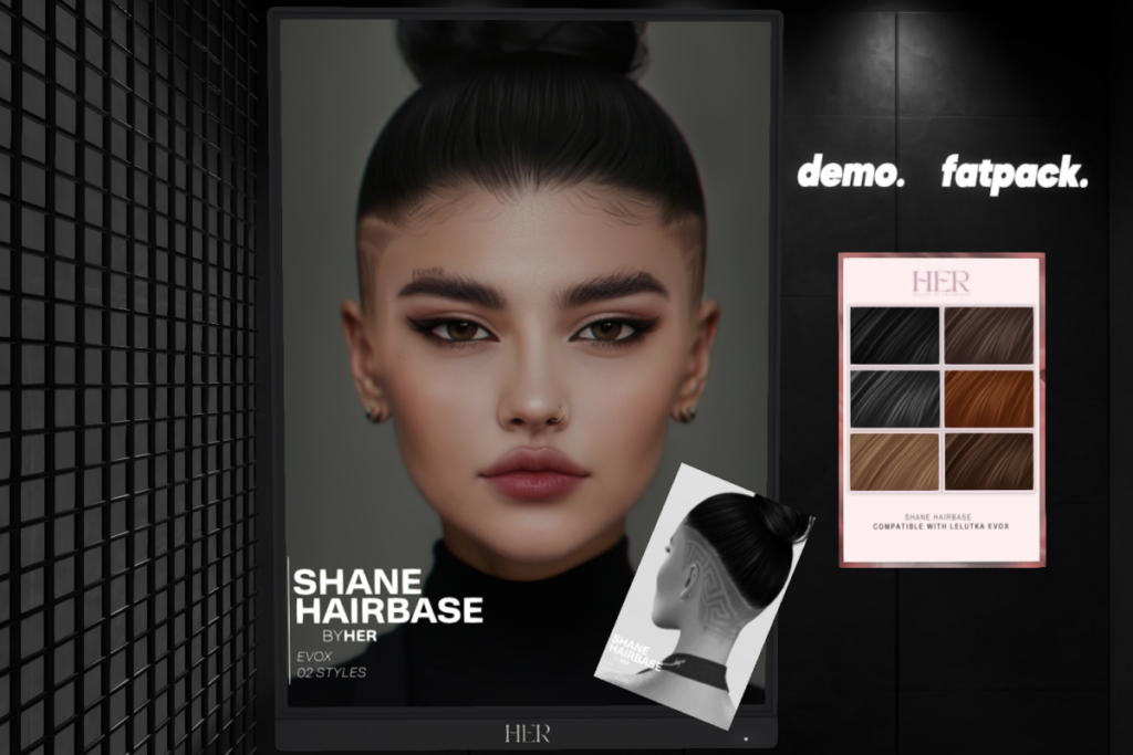Shane Hairbase - EvoX, L$199 each/L$599 FP