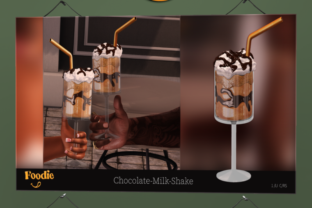 Chocolate Milkshake, L$375