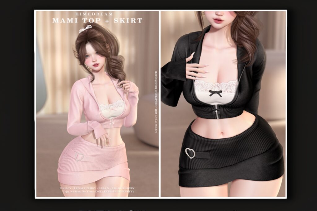 Mami Outfit - Legacy/MaitreyaX/Reborn/+mods, L$250 each/L$1999 FP