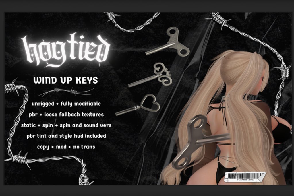 Wind-Up Keys Accessory, L$399 FP