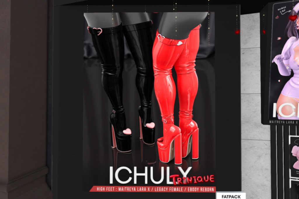 Trinique Shoes - Legacy/MaitreyaX/Reborn, L$219 each/L$1399 FP