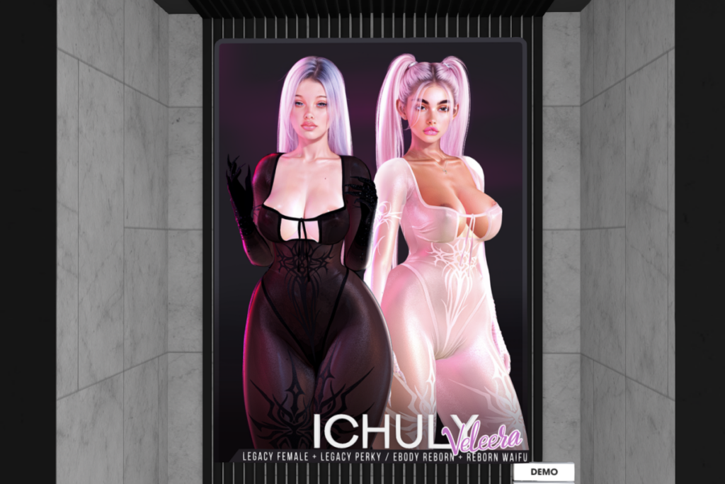 Veleera Bodysuit - Legacy/Reborn/+mods, L$349 each/L$1799 each FP/L$3499 MP
