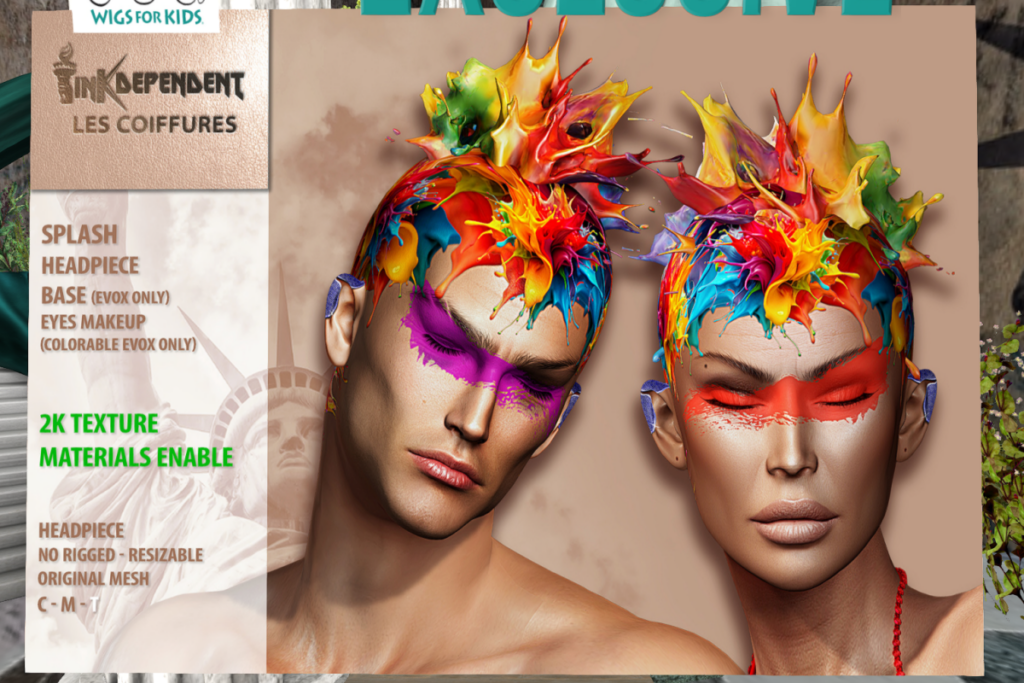 Splash Headpiece - EvoX, L$400