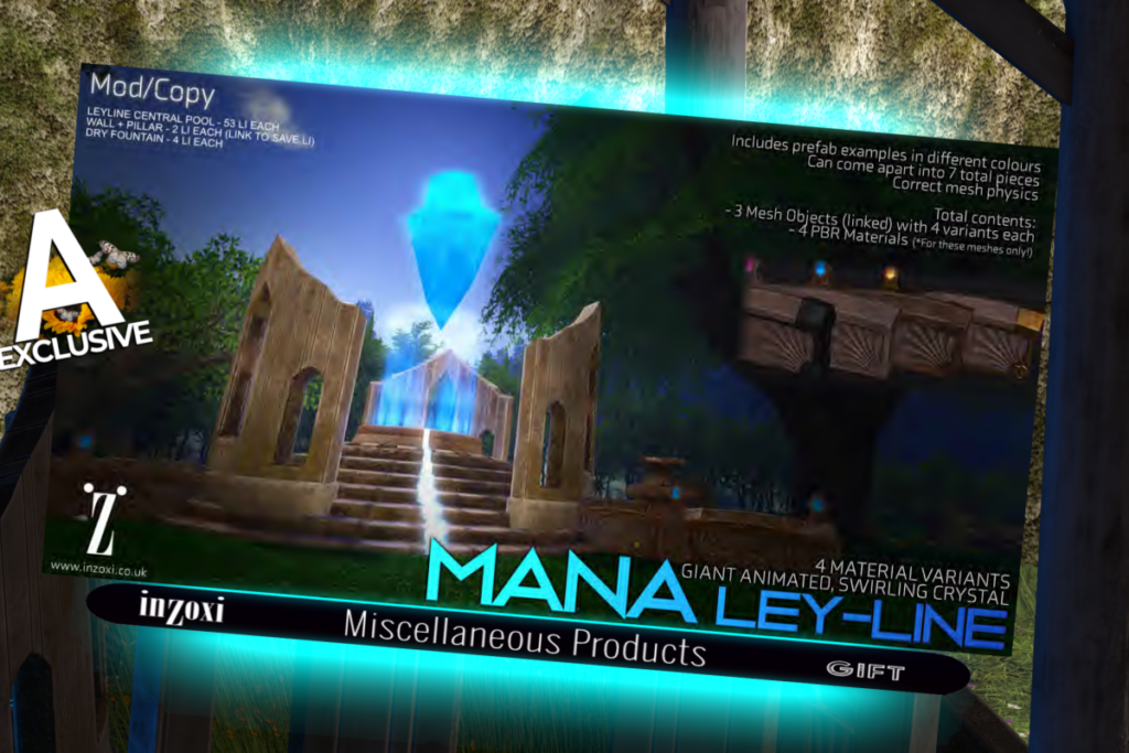 Mana Ley Line Decor, L$799