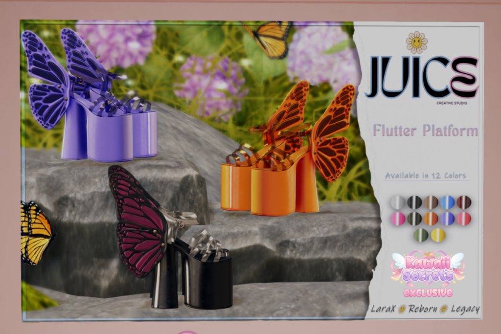 Flutter Platform - Legacy/MaitreyaX/Reborn, L$320 each/L$1300 FP