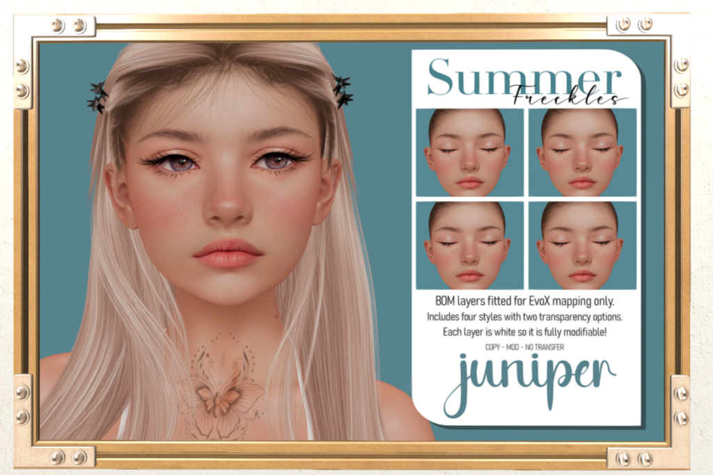 Summer Freckles - EvoX, L$195