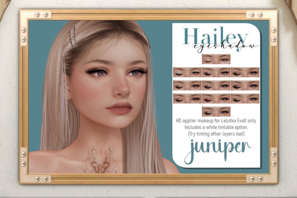 Hailey Eyeshadow - Evo X, L$195